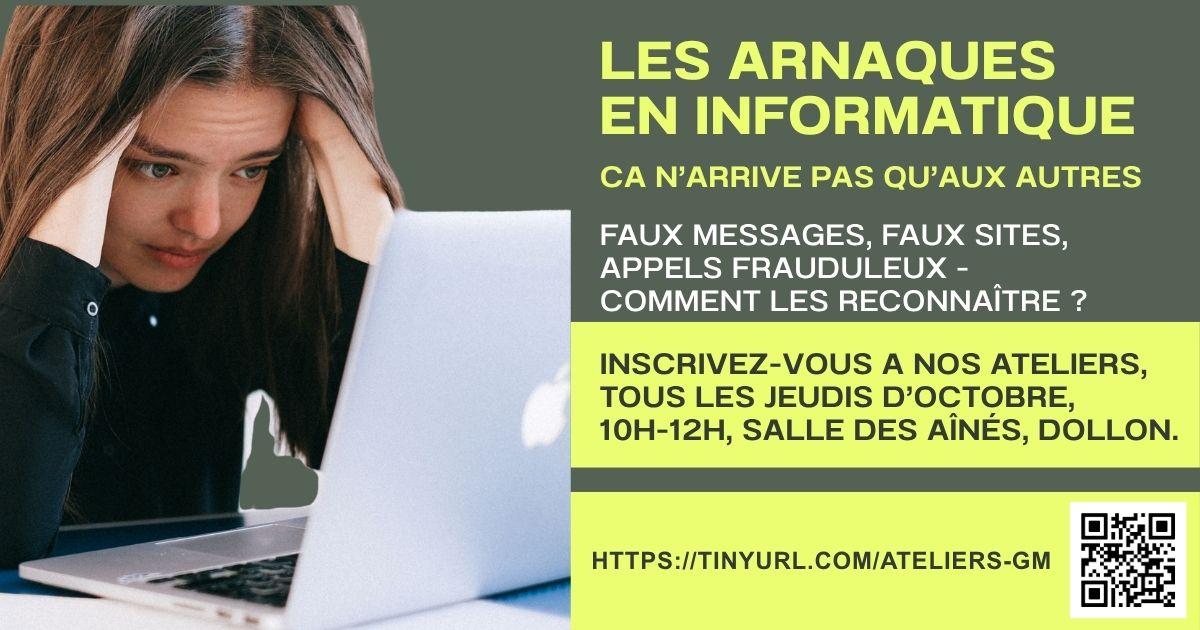 Les arnaques atelier vf